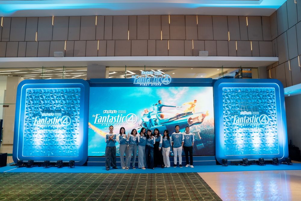 Disney Indonesia Fantastic Four: First Steps Drone Show & Premiere